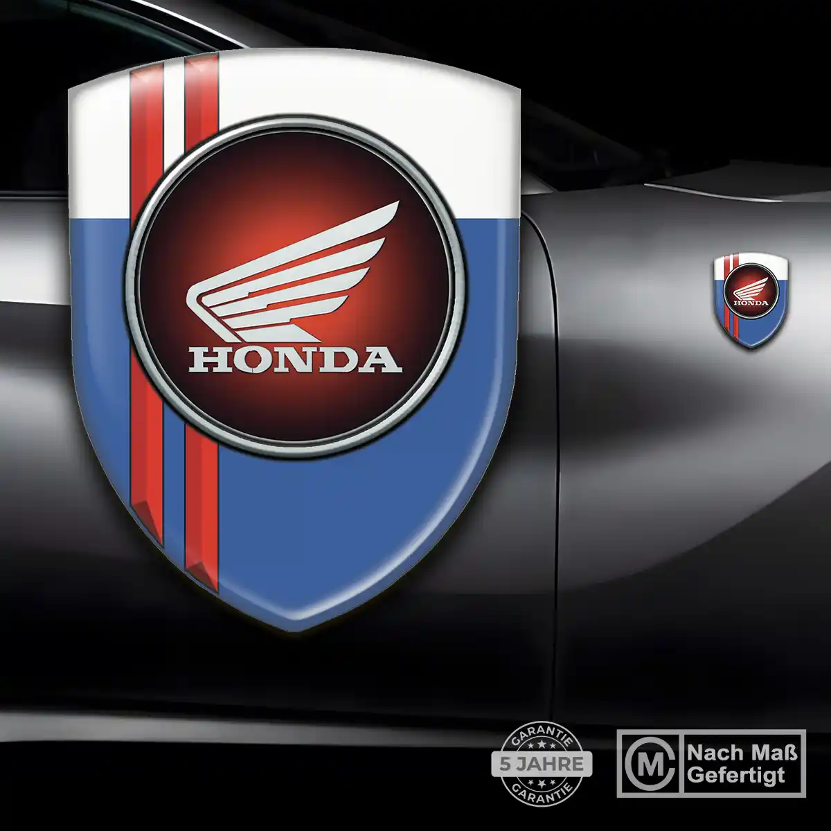 Honda Emblem Aufkleber Auto Premiumqualität