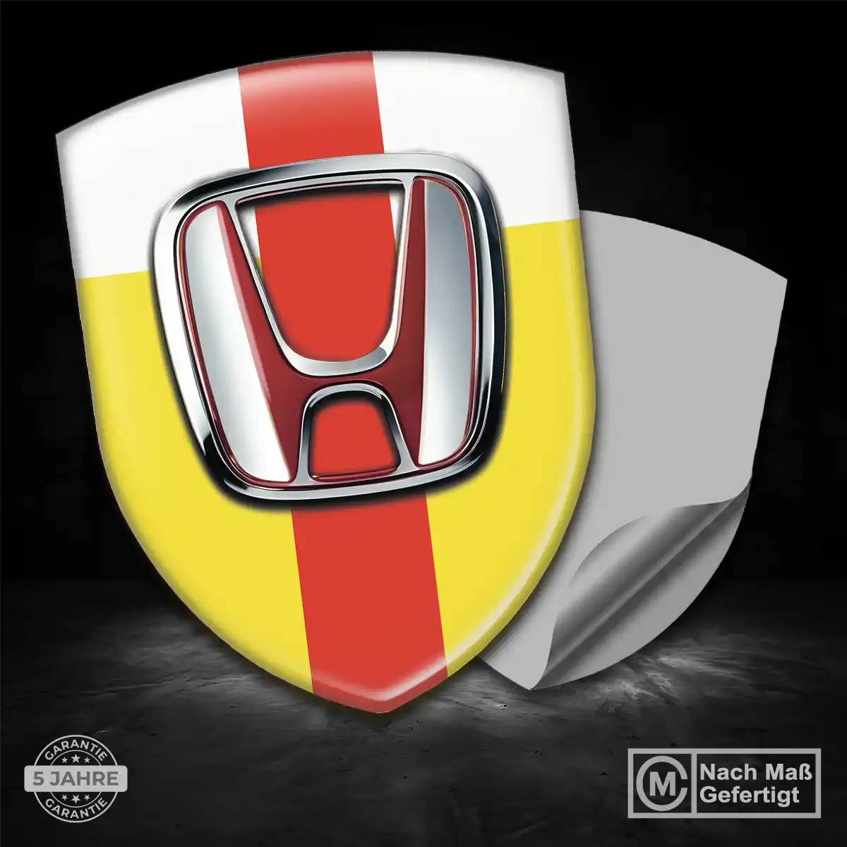 Honda Emblem Aufkleber Wappen Anspruchsvolles Design