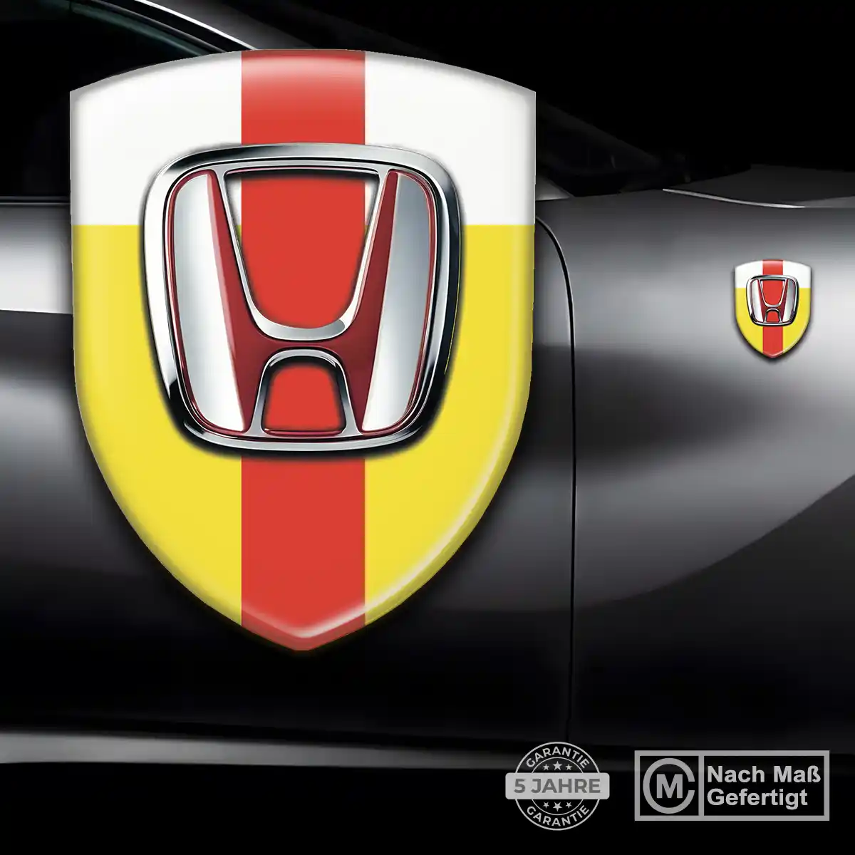 Honda Emblem Aufkleber Wappen Anspruchsvolles Design