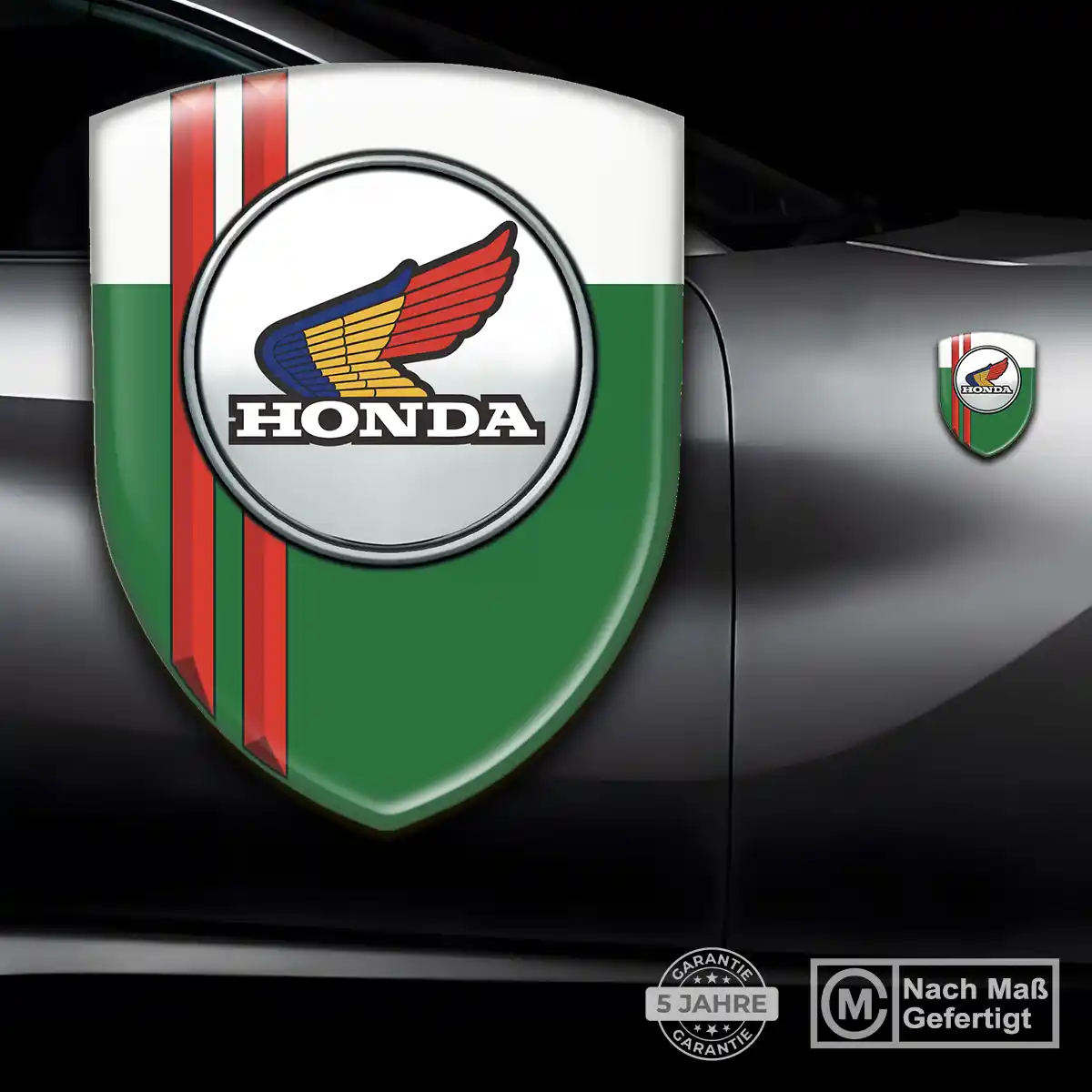 Honda Emblem Aufkleber Wappen Ausdrucksstarkes Design
