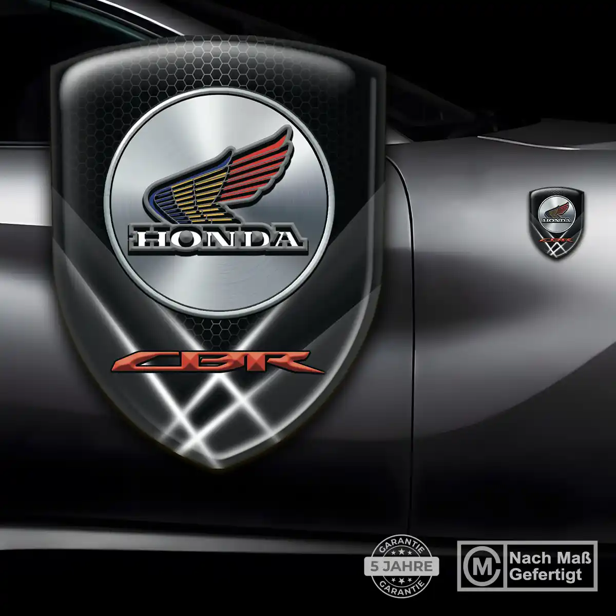 Honda Emblem Aufkleber Wappen Auto Edles Design