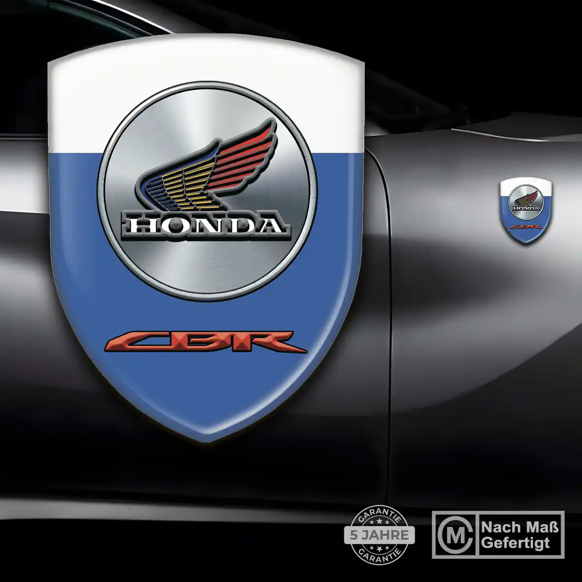 Honda Emblem Aufkleber Wappen Auto Elegantes Design