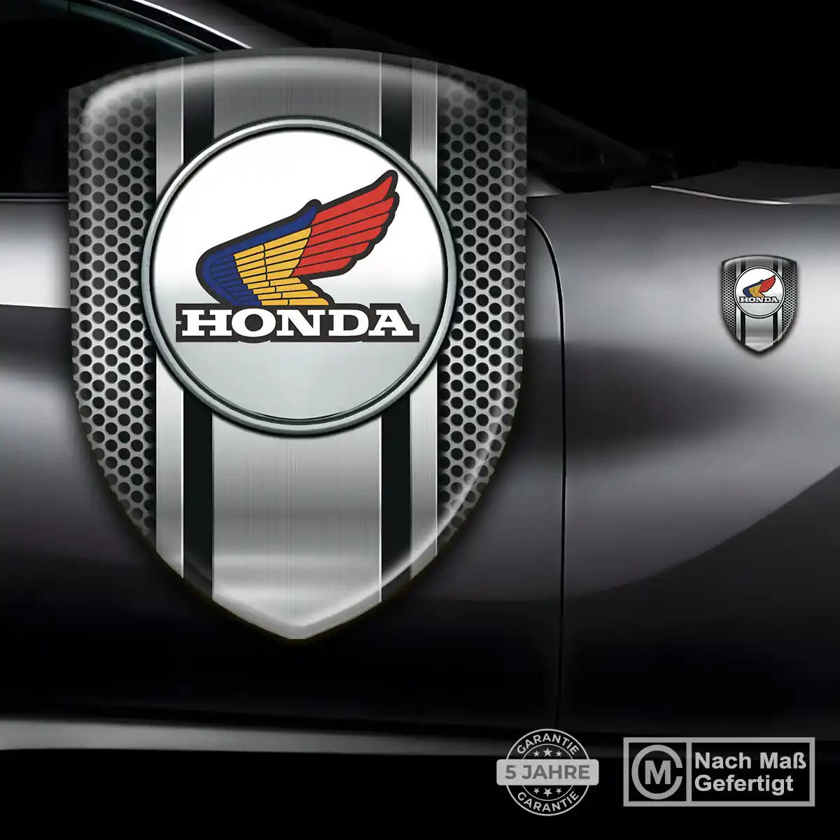 Honda Emblem Aufkleber Wappen Auto Luxus-Edition