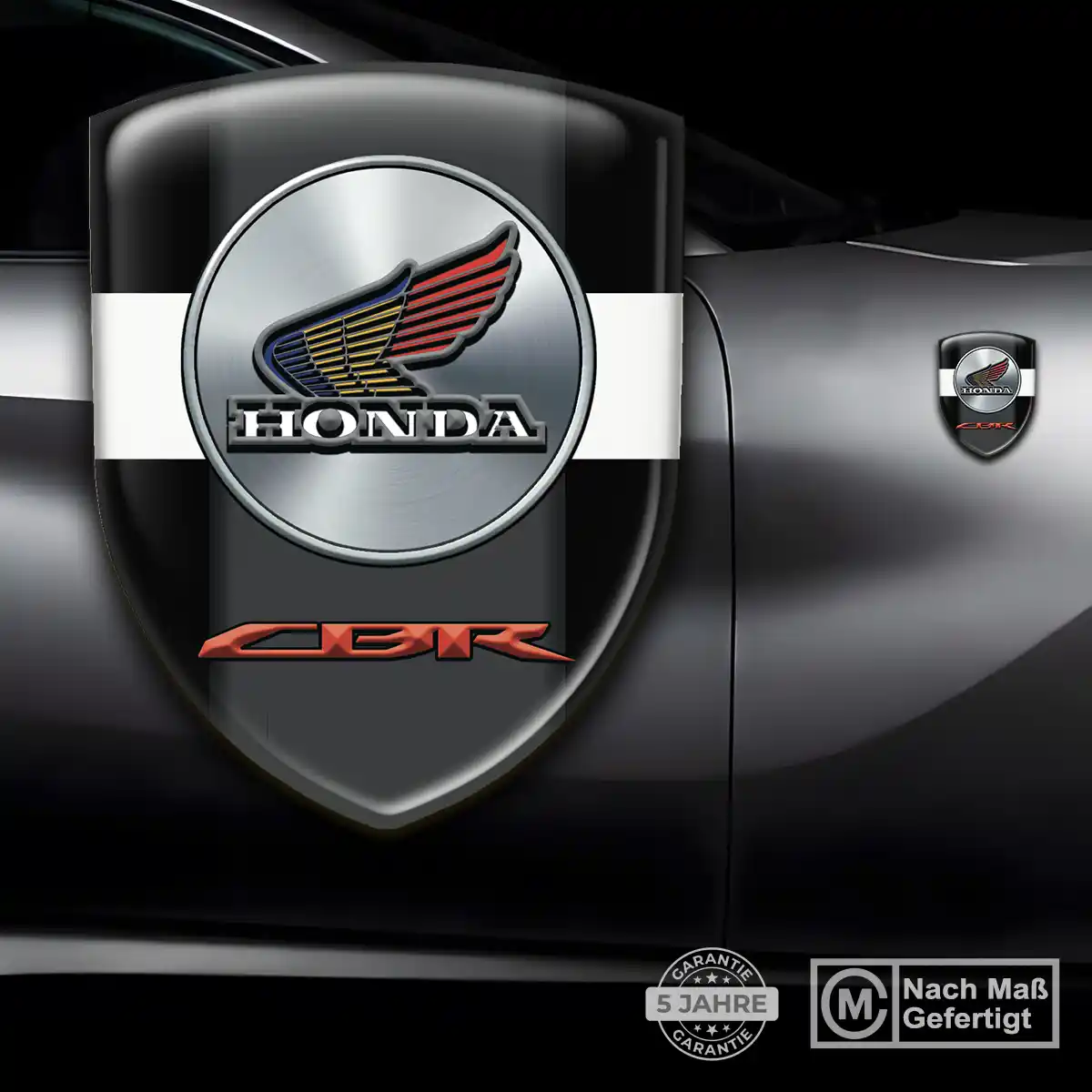 Honda Emblem Aufkleber Wappen Auto Premium-Edition