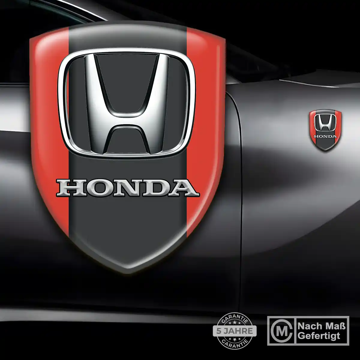 Honda Emblem Aufkleber Wappen Auto Stilvolles Design