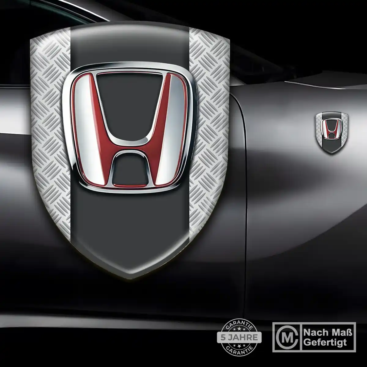 Honda Emblem Aufkleber Wappen Edles Design