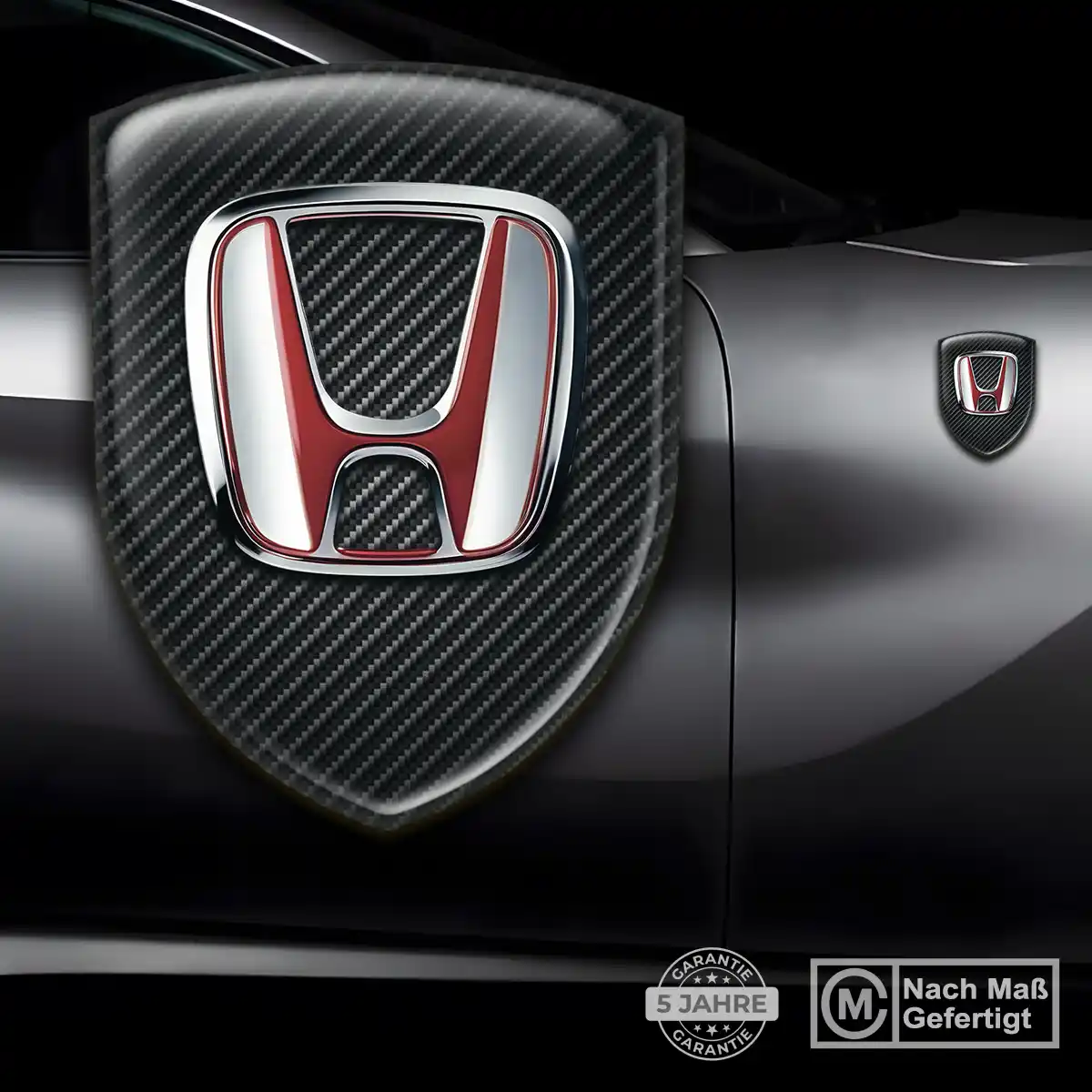 Honda Emblem Aufkleber Wappen Elegantes Design