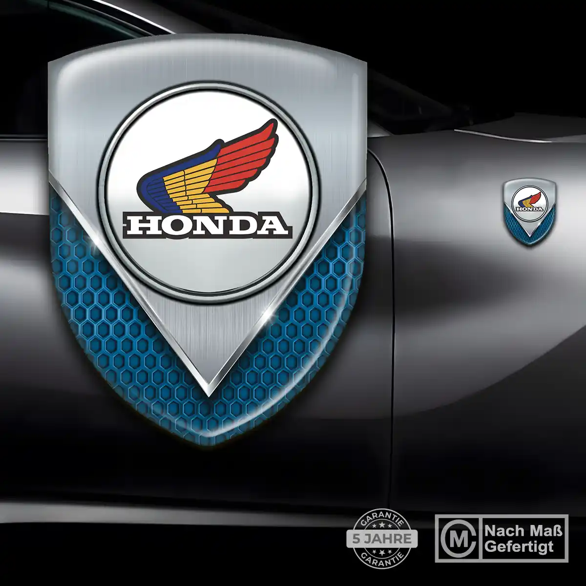 Honda Emblem Aufkleber Wappen Exterieurdesign