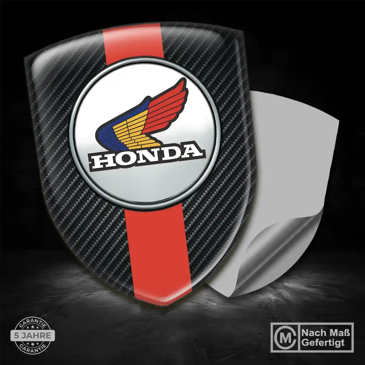 Honda Emblem Aufkleber Wappen Hochwertiges Harz