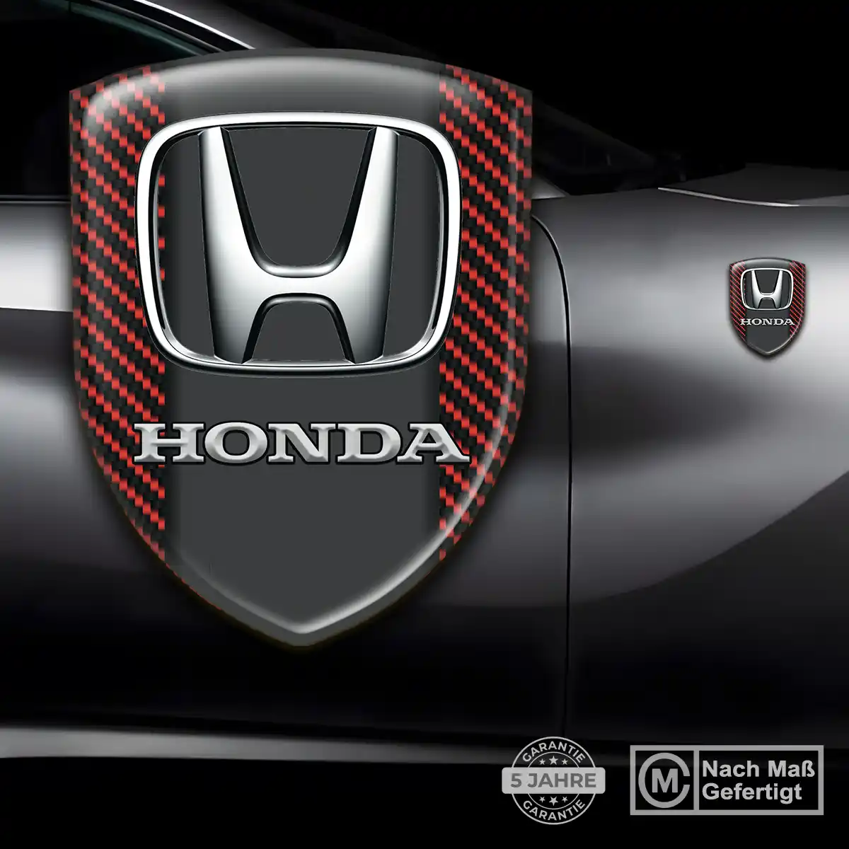 Honda Emblem Aufkleber Wappen Luxus-Edition