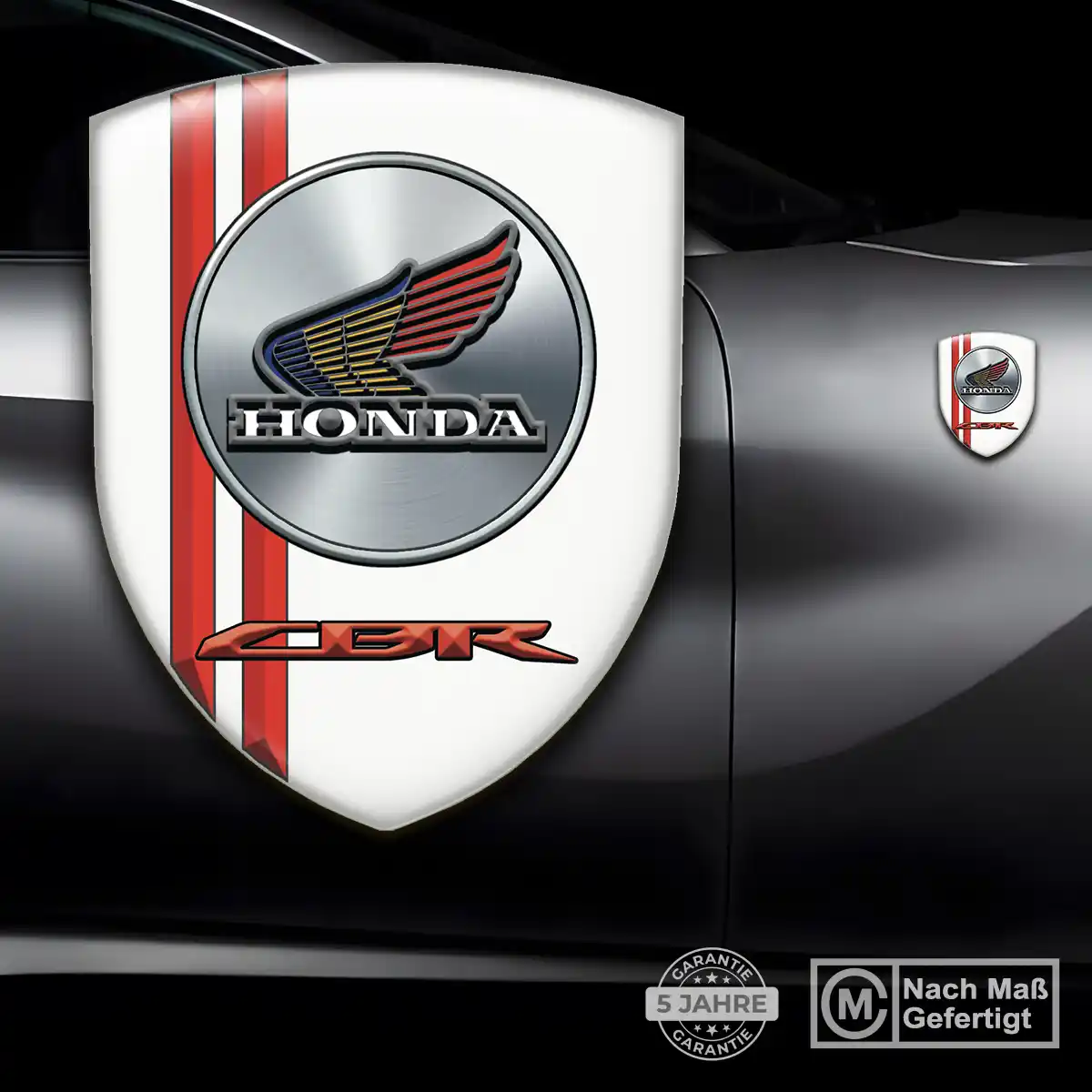 Honda Emblem Aufkleber Wappen Modernes Design
