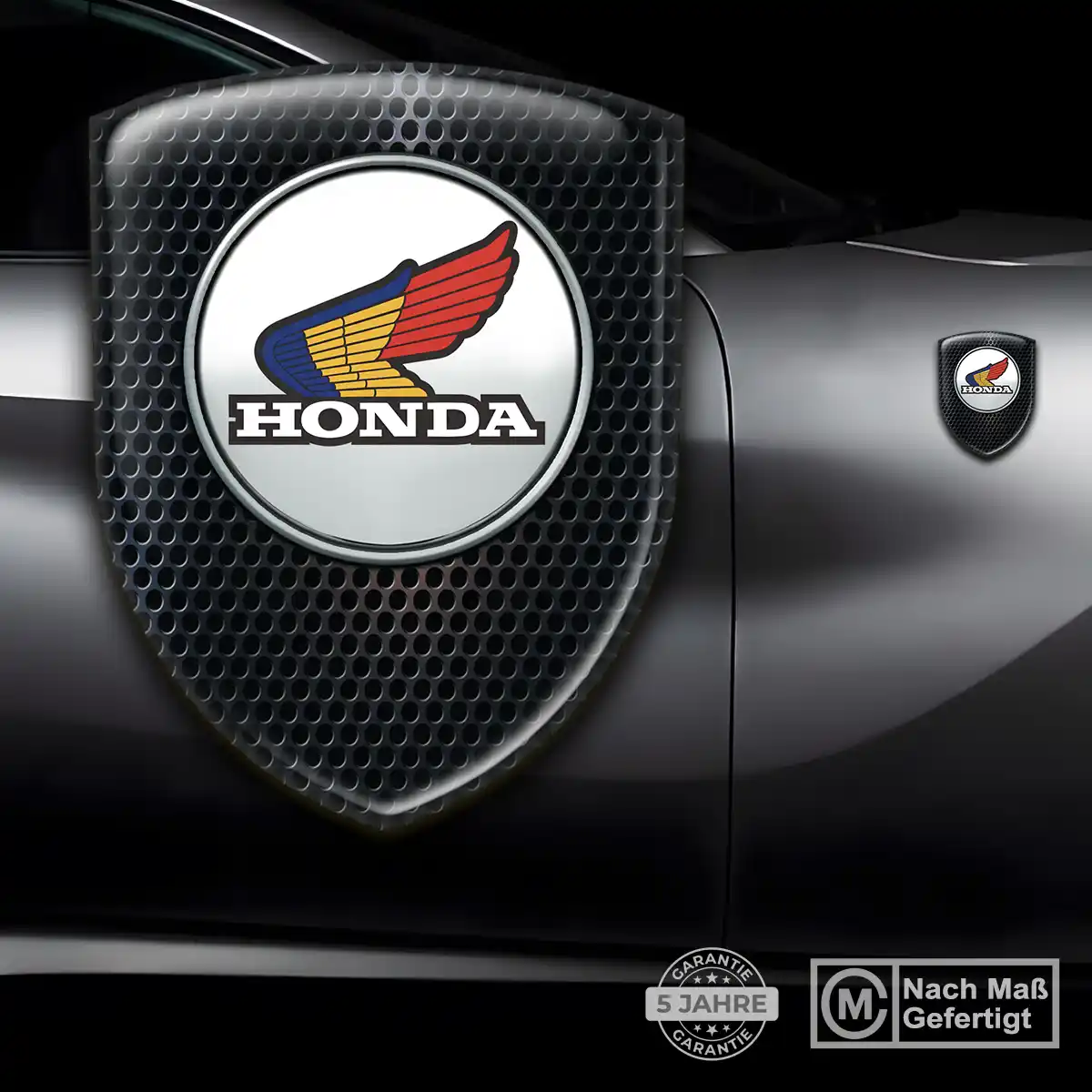 Honda Emblem Aufkleber Wappen Stilvolles Design