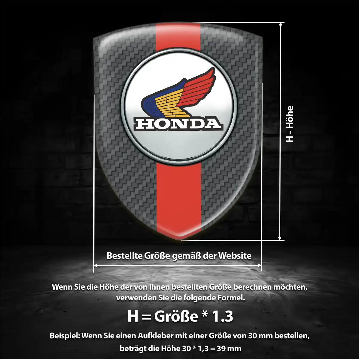 Honda Emblem Auto Anspruchsvolles Design