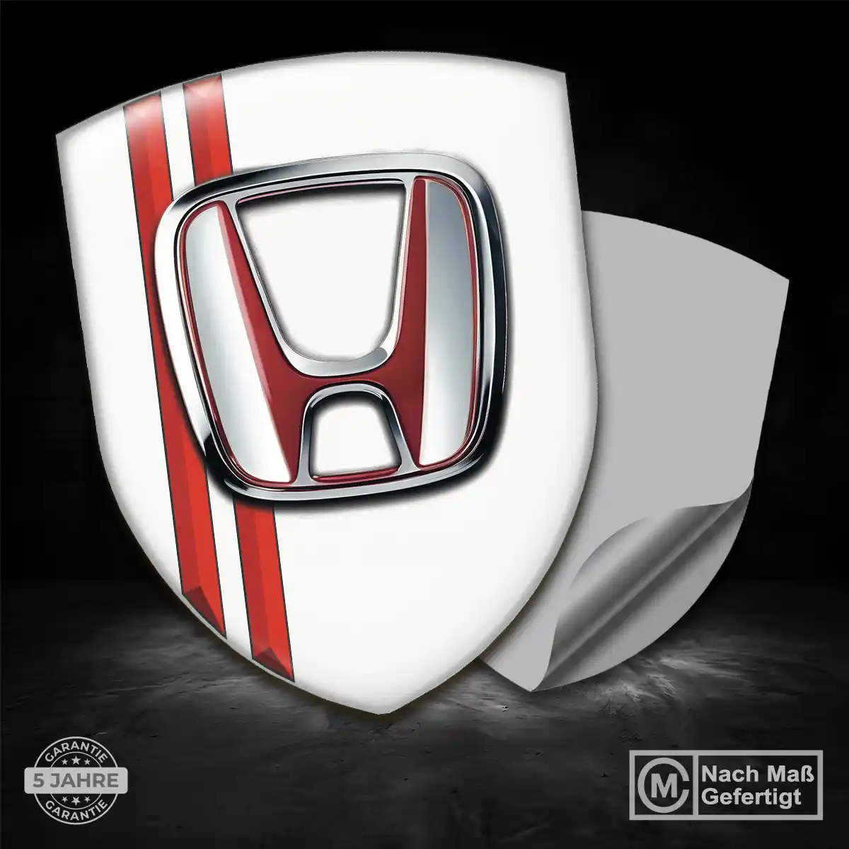 Honda Emblem Auto Ausdrucksstarkes Design
