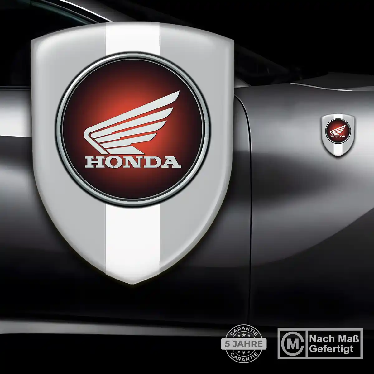 Honda Emblem Auto Elegantes Design