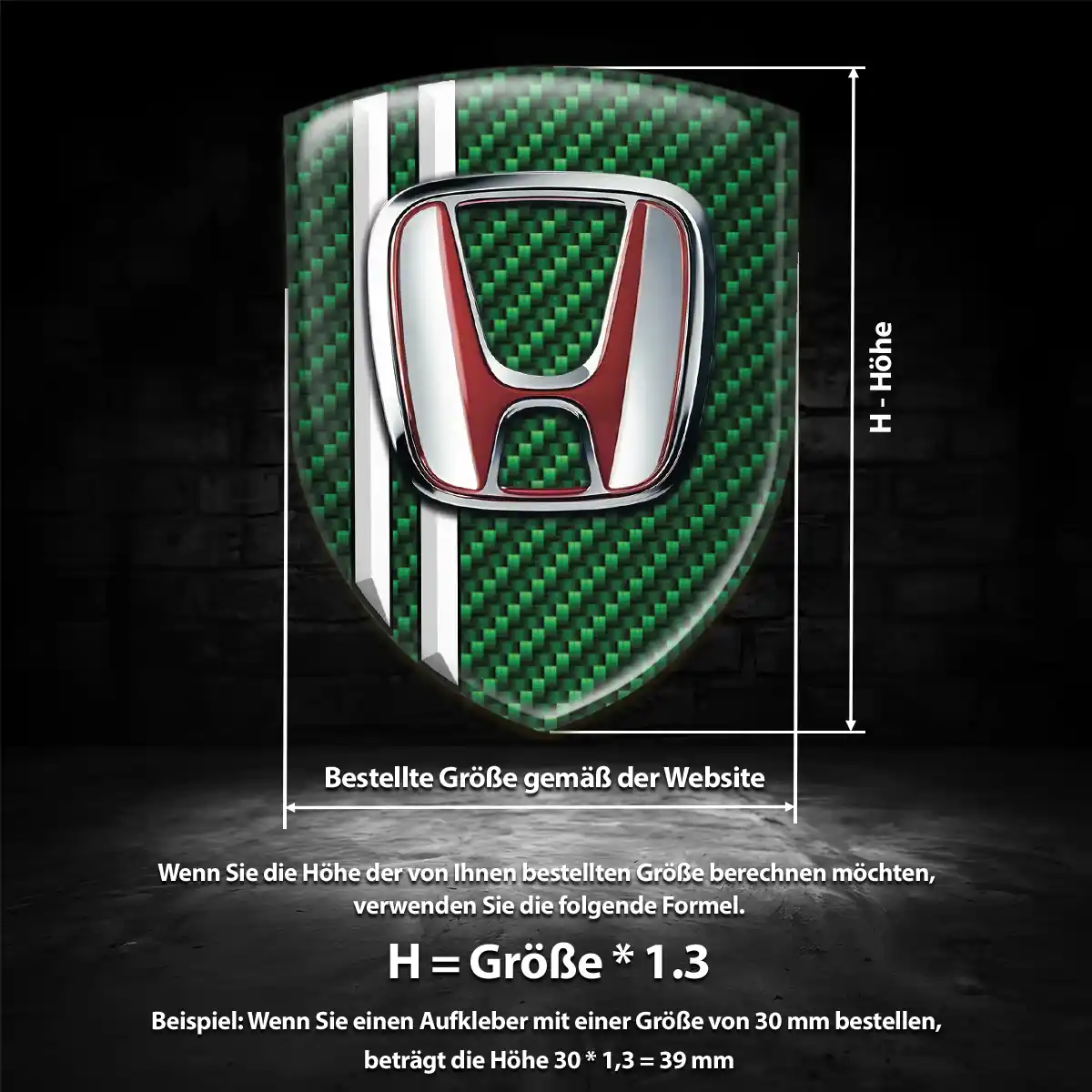 Honda Emblem Auto Interieurdesign