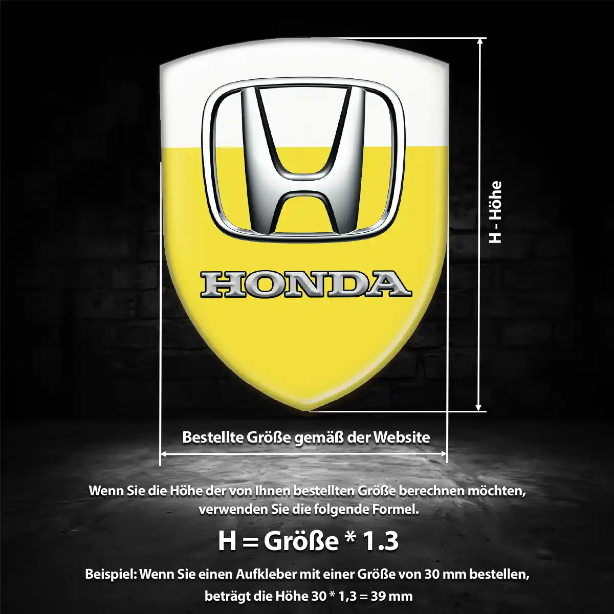 Honda Emblem Auto Markenedition
