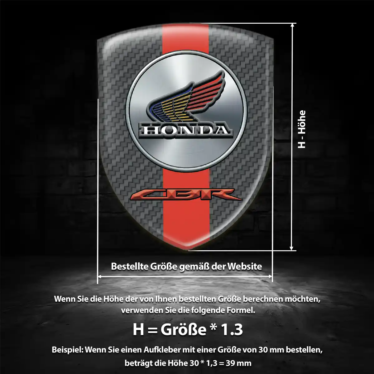 Honda Emblem Auto Stilvolles Design