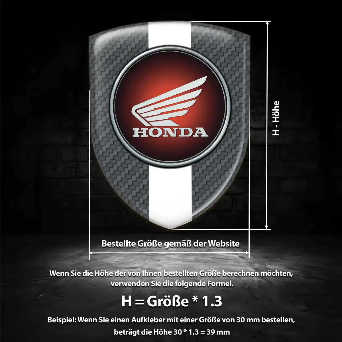 Honda Emblem Interieurdesign