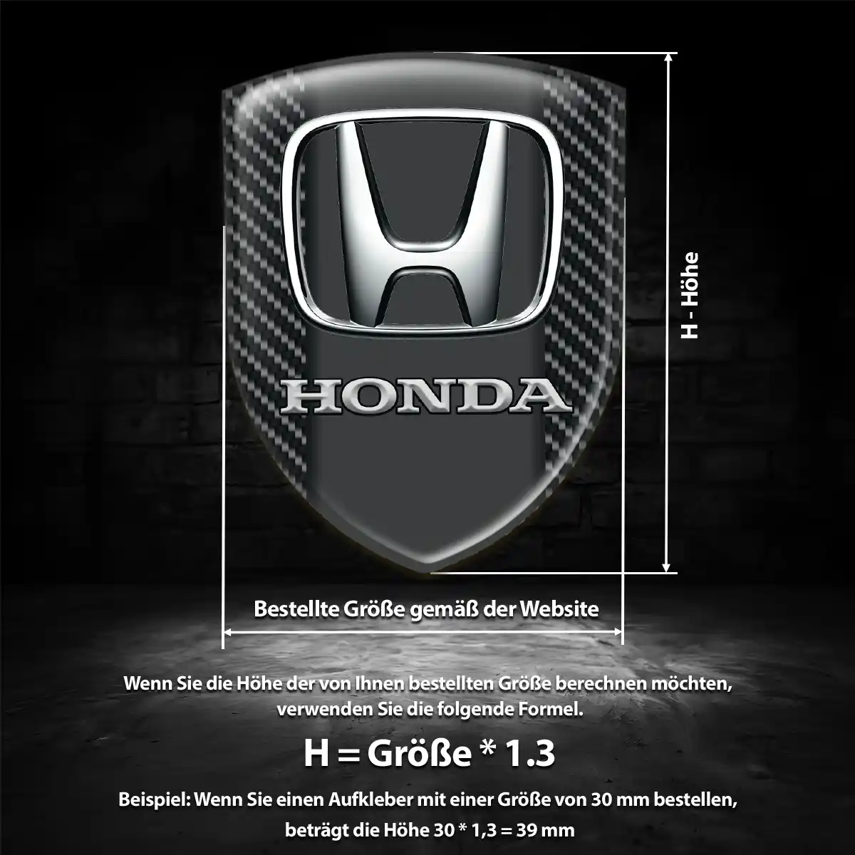 Honda Emblem Premium-Edition