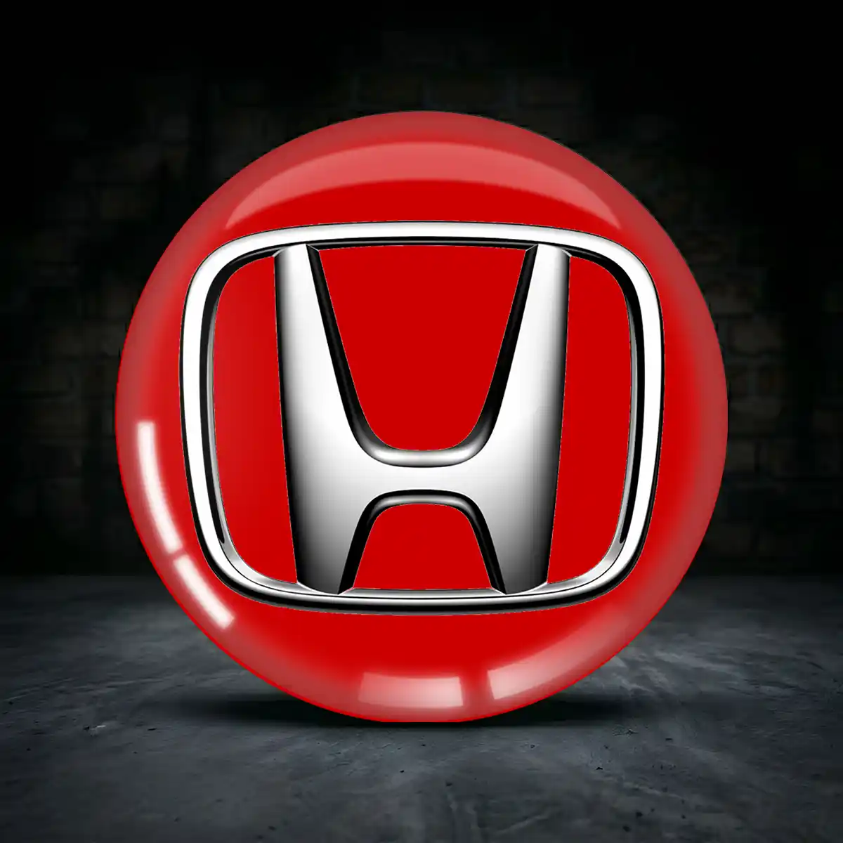 Honda Emblem Silikon Aufkleber Radkappen Premium-Edition