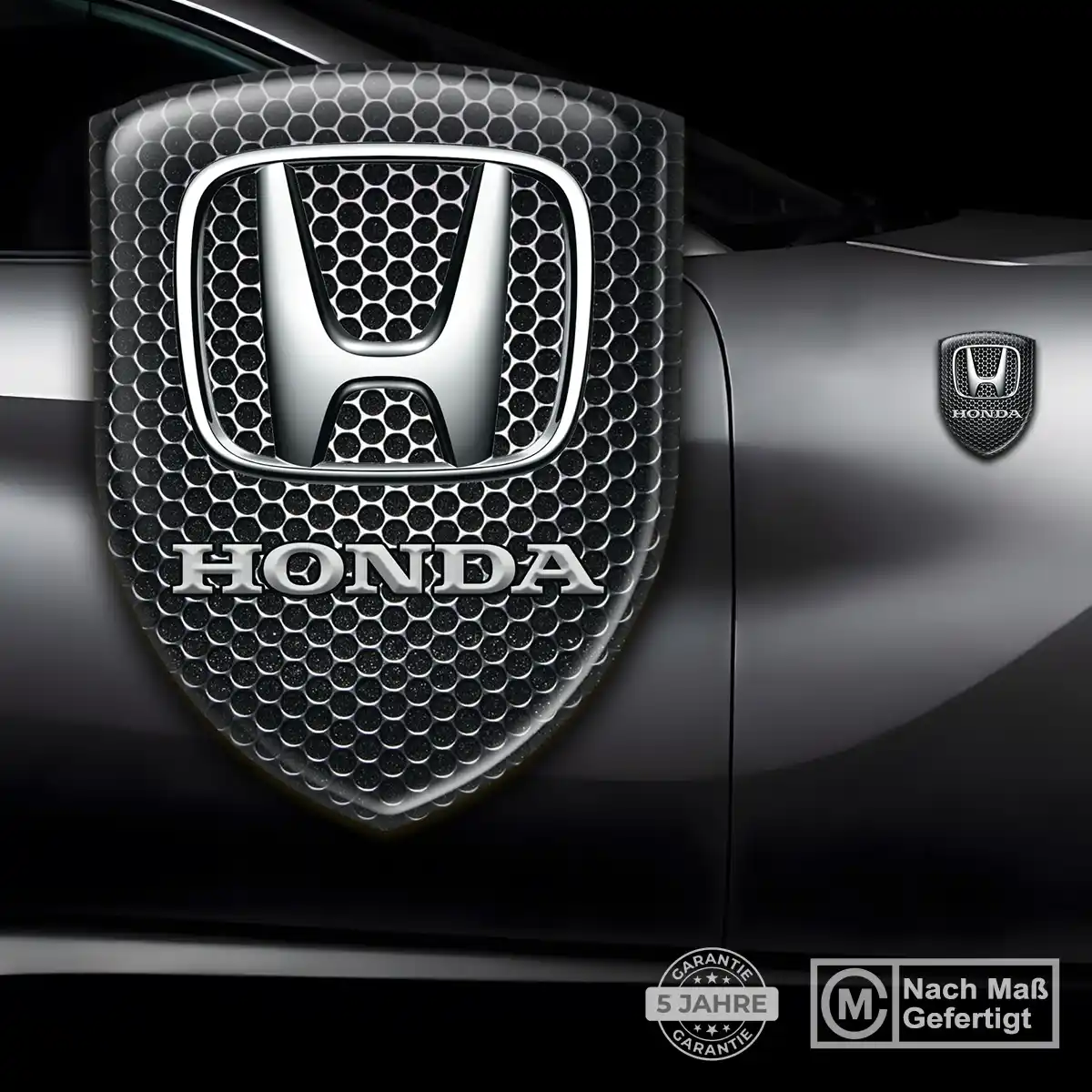 Honda Emblem Wappen Aufkleber Ausdrucksstarkes Design