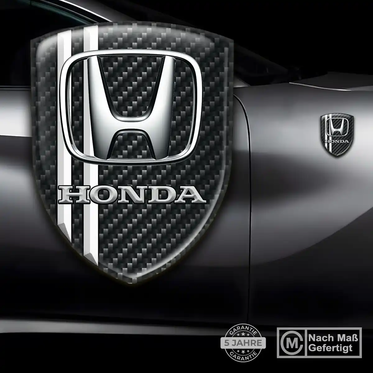 Honda Emblem Wappen Aufkleber Auto Edles Design
