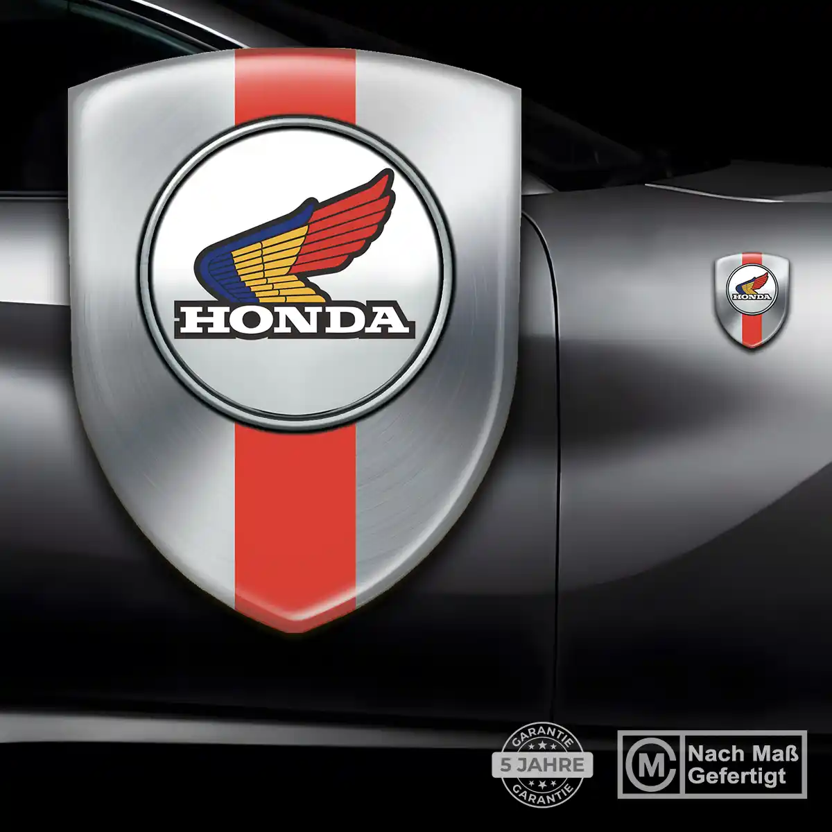 Honda Emblem Wappen Aufkleber Auto Exterieurdesign
