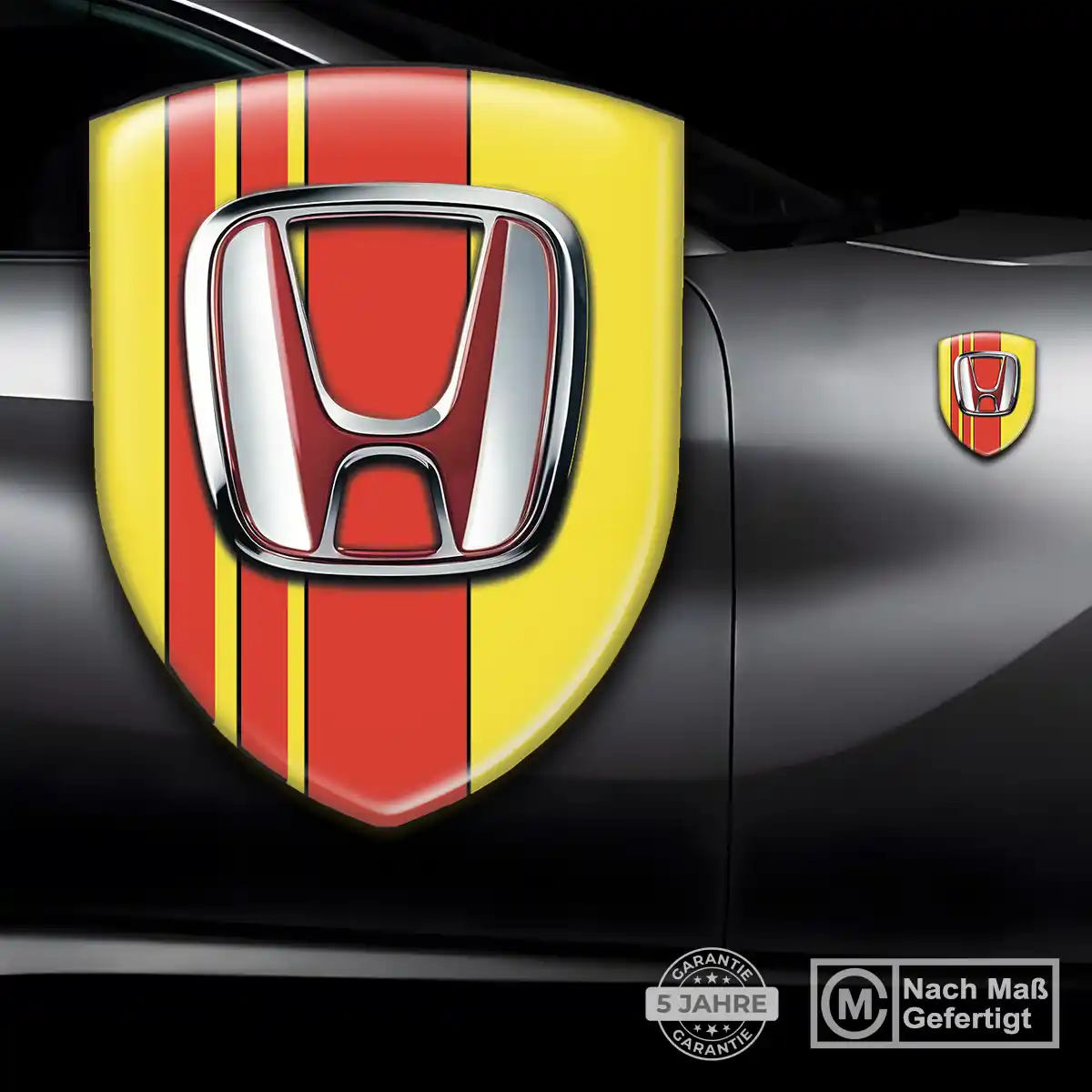 Honda Emblem Wappen Aufkleber Auto Interieurdesign
