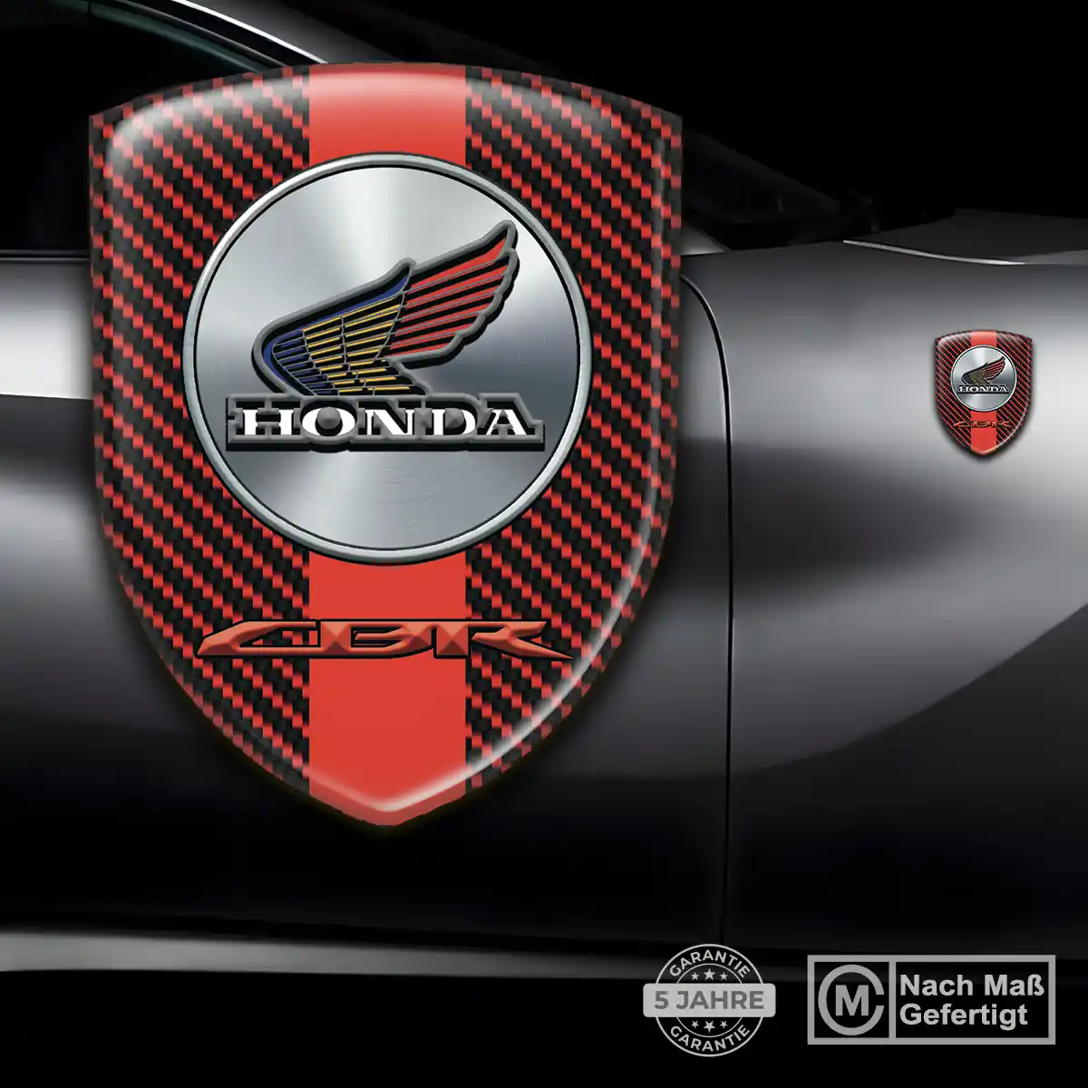 Honda Emblem Wappen Aufkleber Auto Limitierte Auflage