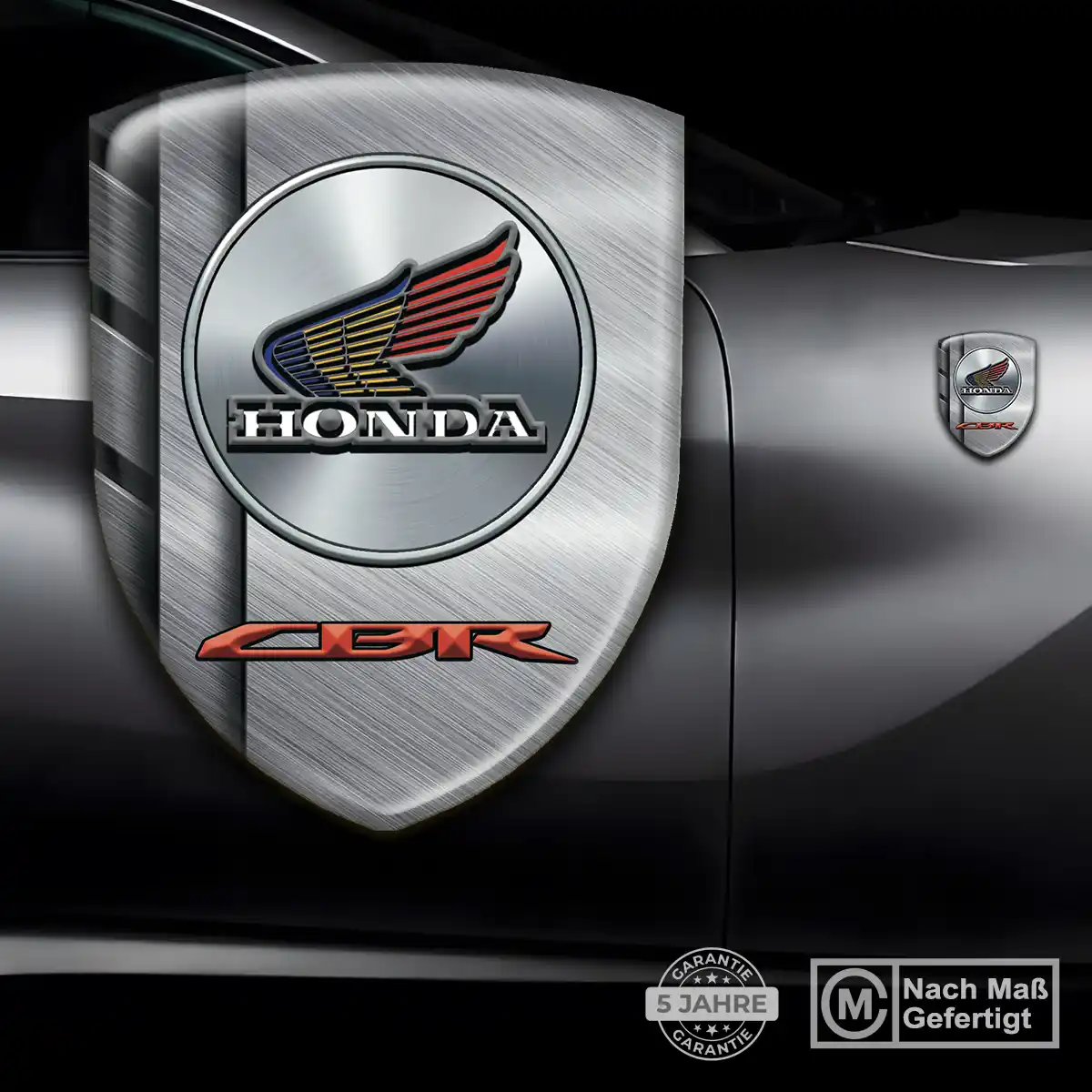 Honda Emblem Wappen Aufkleber Auto Luxus-Edition