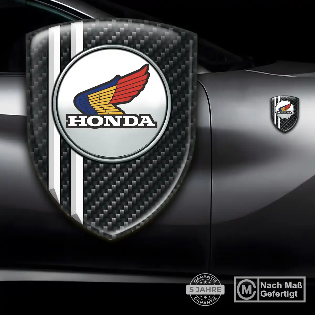 Honda Emblem Wappen Aufkleber Auto Markenedition
