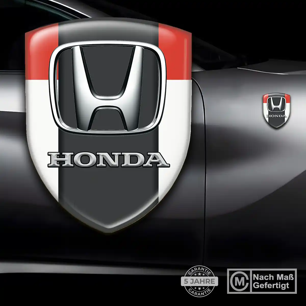 Honda Emblem Wappen Aufkleber Auto Modernes Design