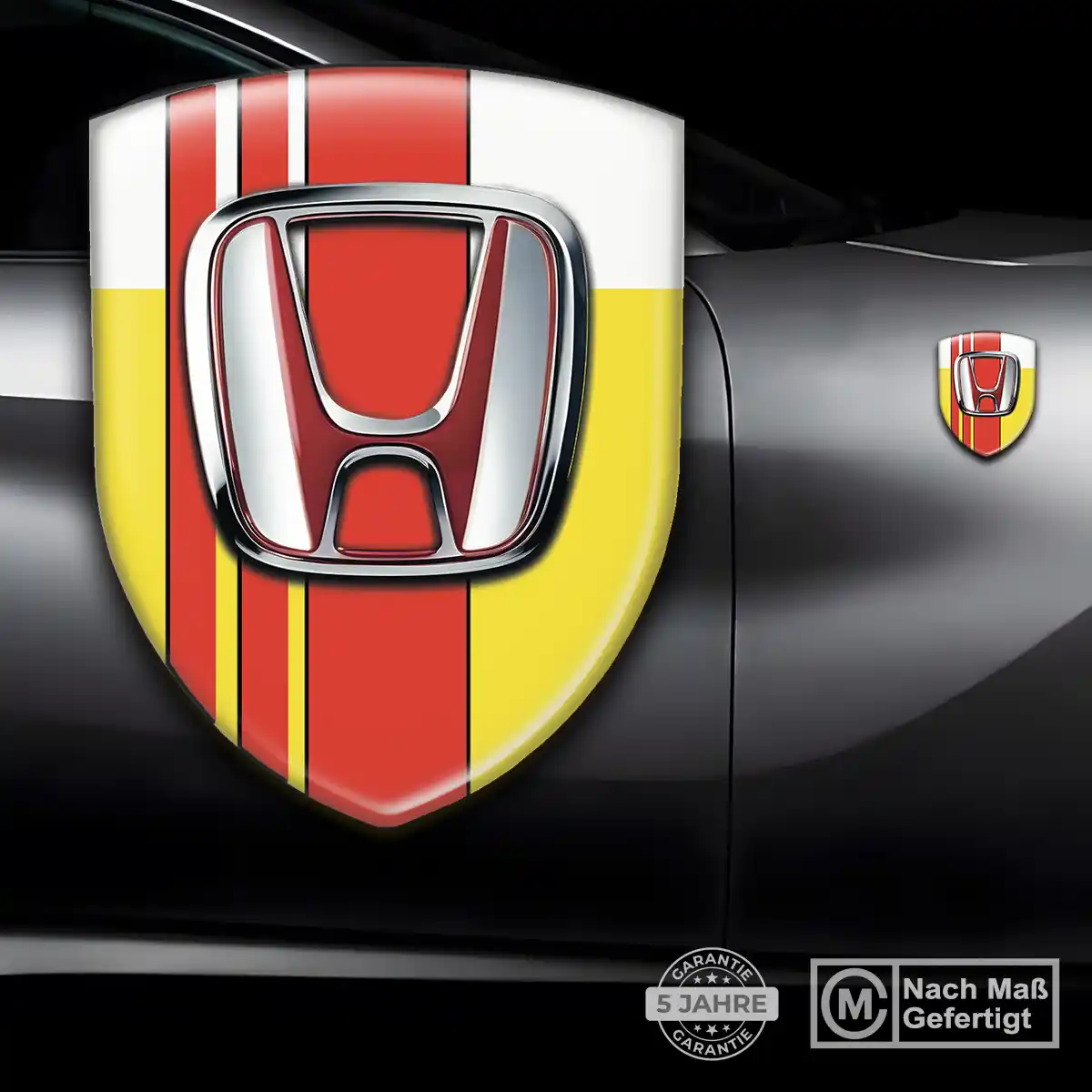 Honda Emblem Wappen Aufkleber Auto Premiumqualität