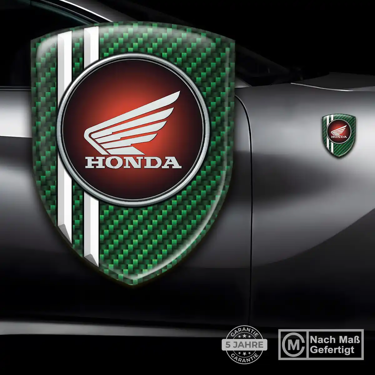 Honda Emblem Wappen Aufkleber Auto Stilvolles Design