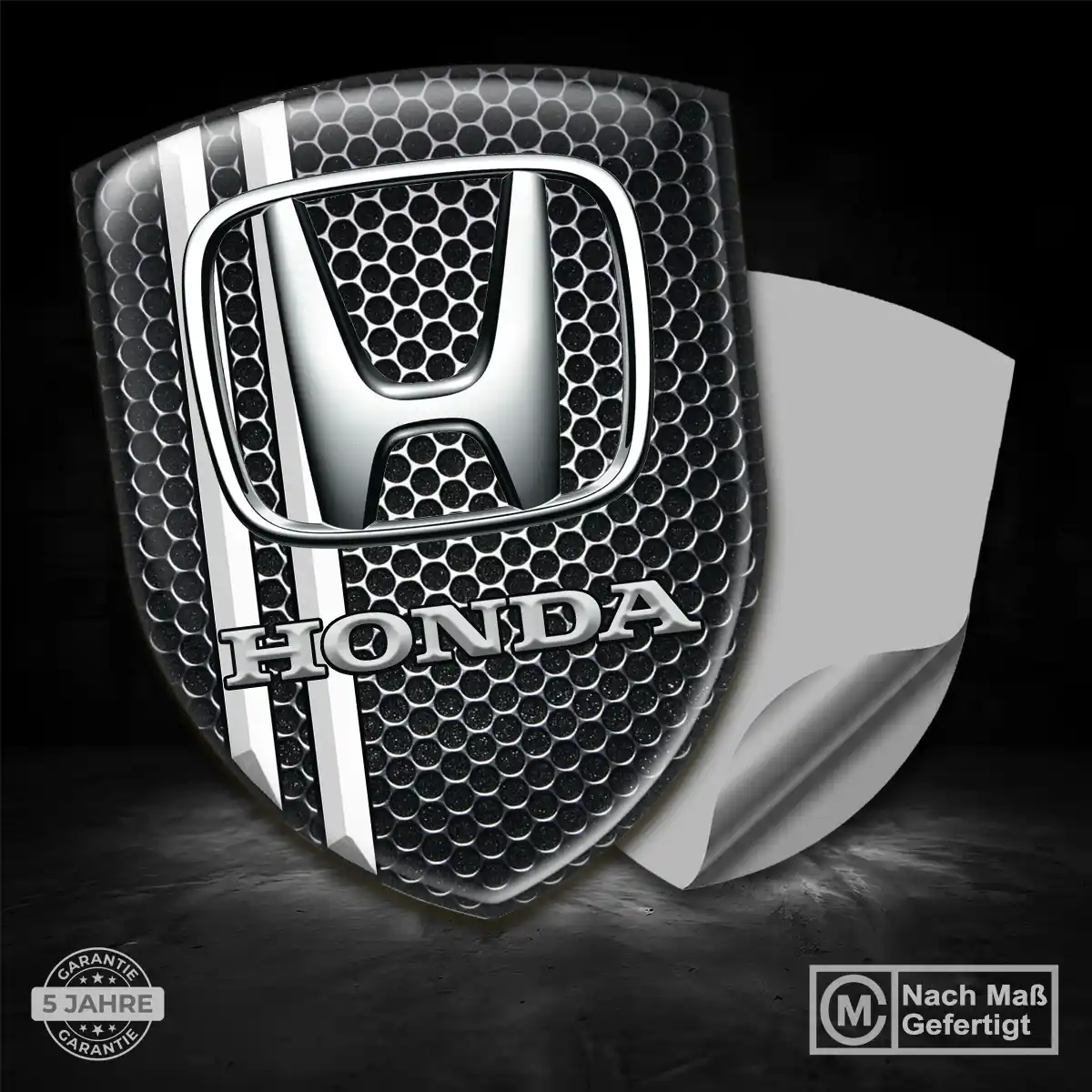 Honda Emblem Wappen Aufkleber Edles Design