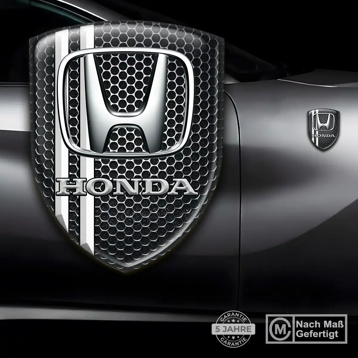 Honda Emblem Wappen Aufkleber Edles Design