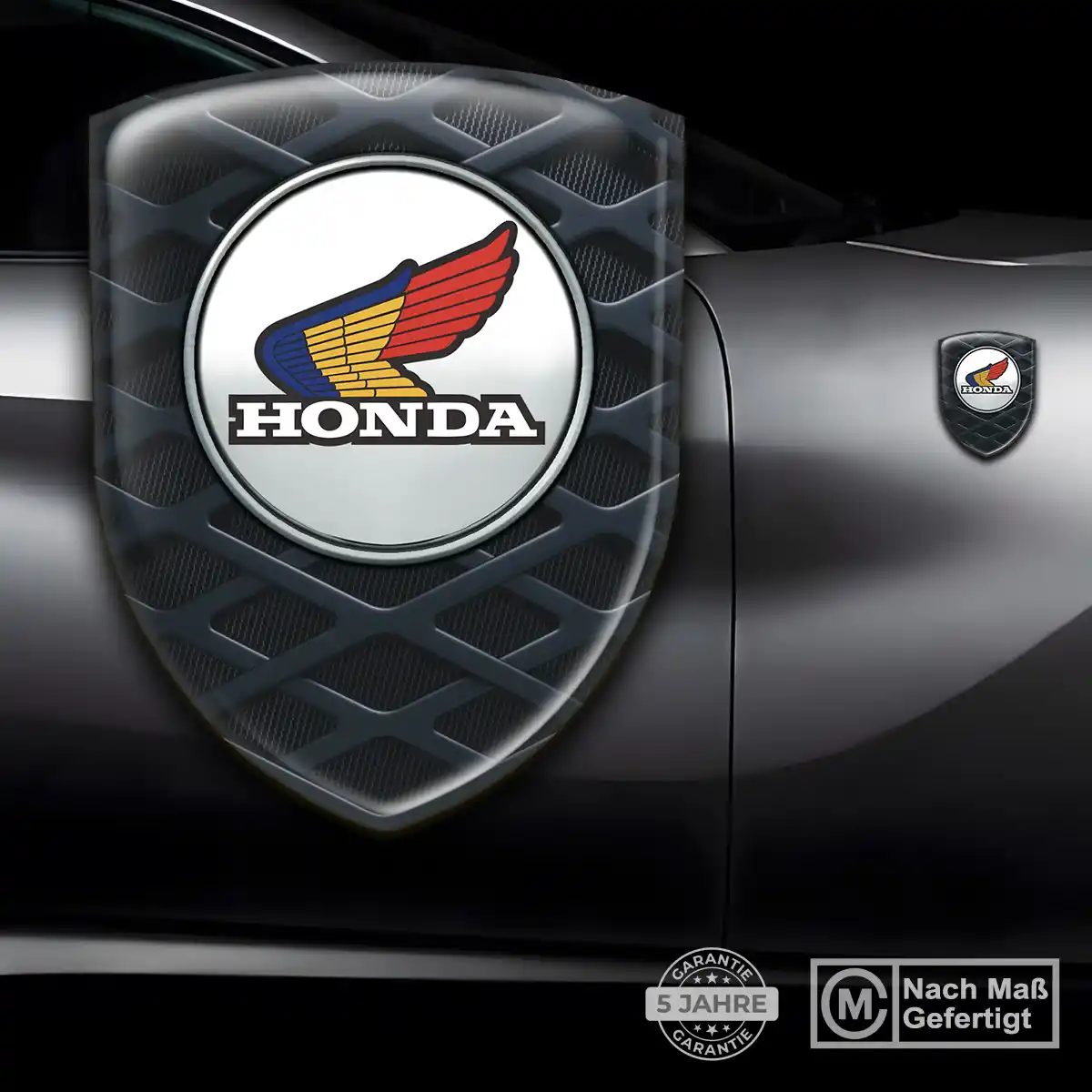 Honda Emblem Wappen Aufkleber Erstklassige Qualität
