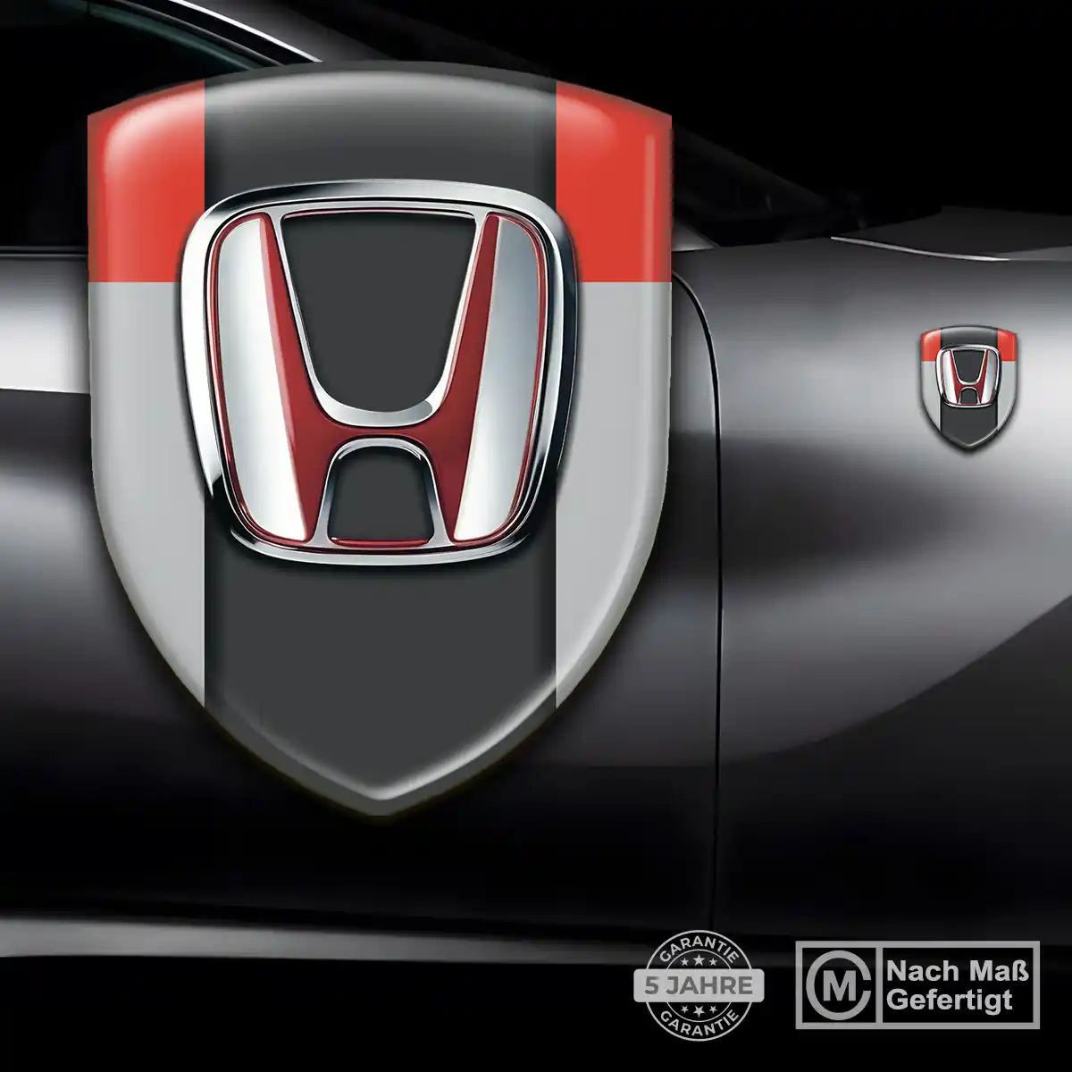 Honda Emblem Wappen Aufkleber Exterieurdesign