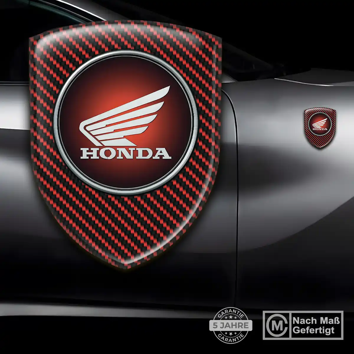 Honda Emblem Wappen Aufkleber Hohe Qualität