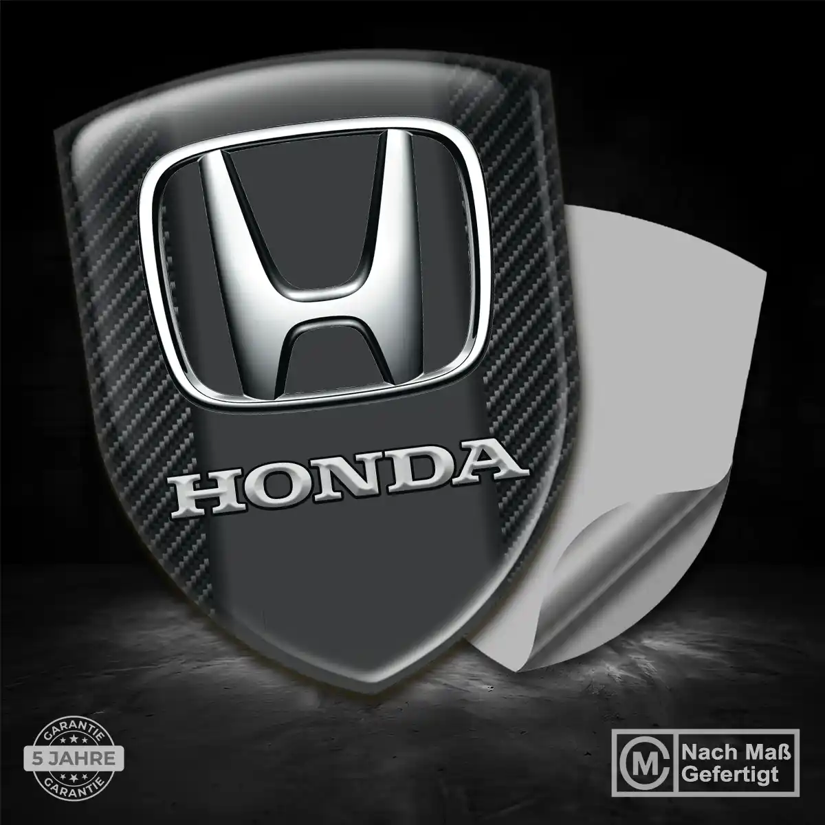 Honda Emblem Wappen Aufkleber Markenedition