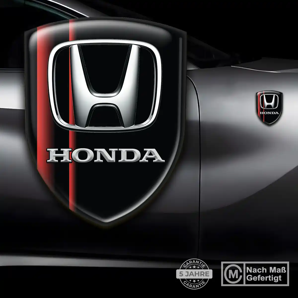 Honda Emblem Wappen Aufkleber Premium-Edition