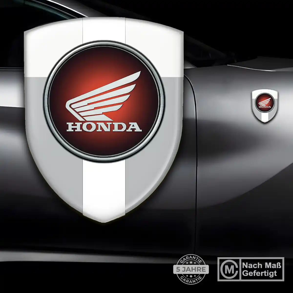 Honda Emblem Wappen Aufkleber Tuningfahrzeug