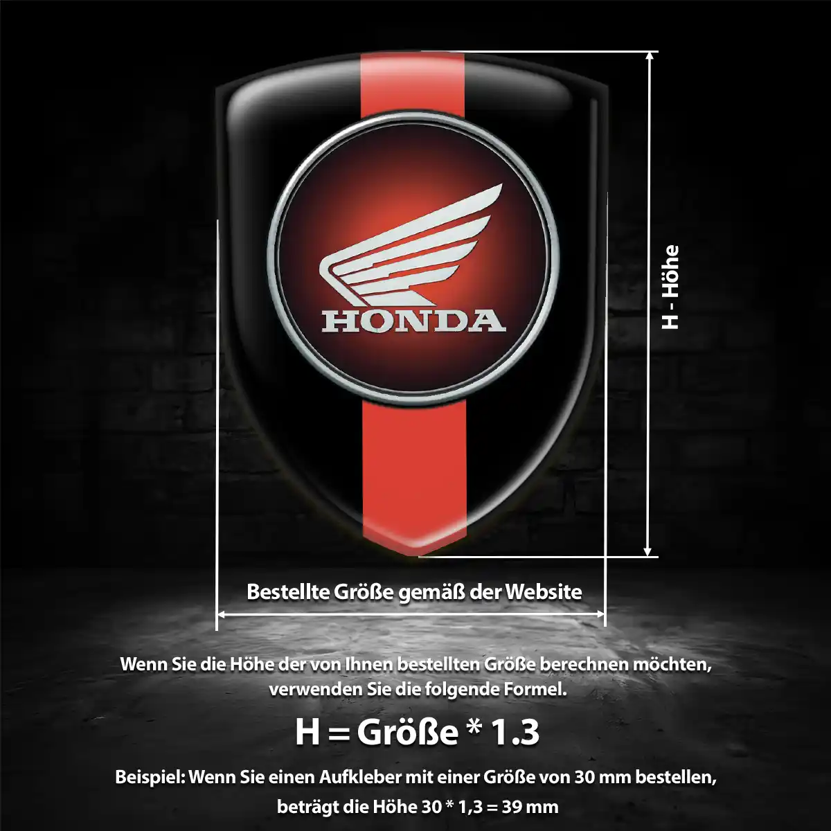 Honda Emblem Wappen Auto Modernes Design