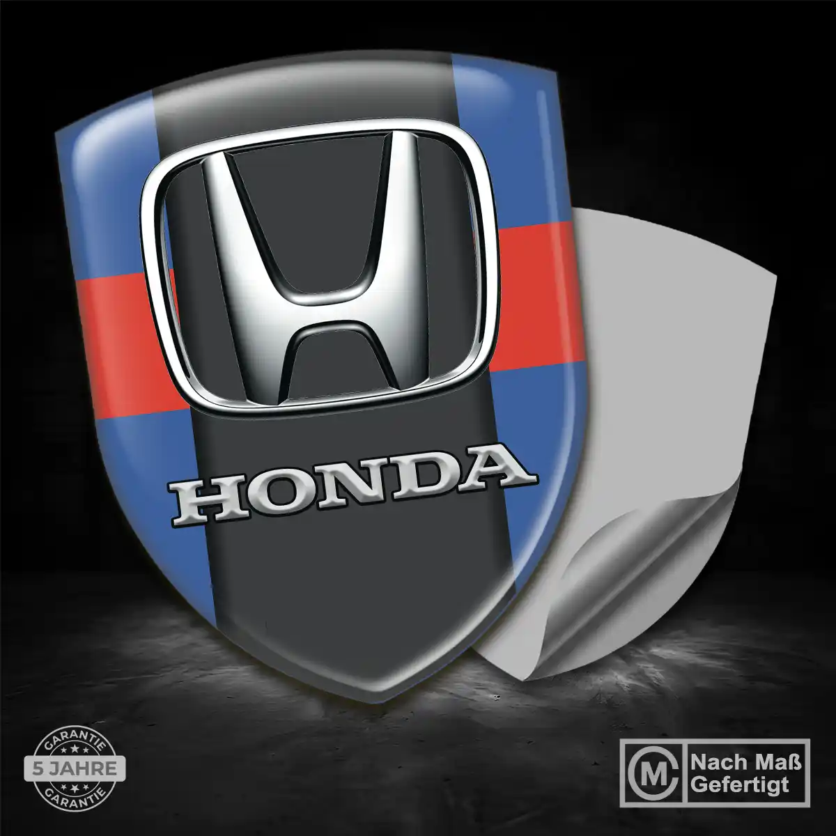 Honda Emblem Wappen Edles Design