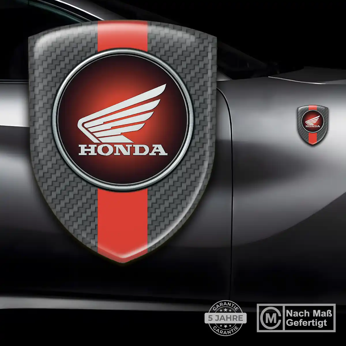 Honda Emblem Wappen Stilvolles Design