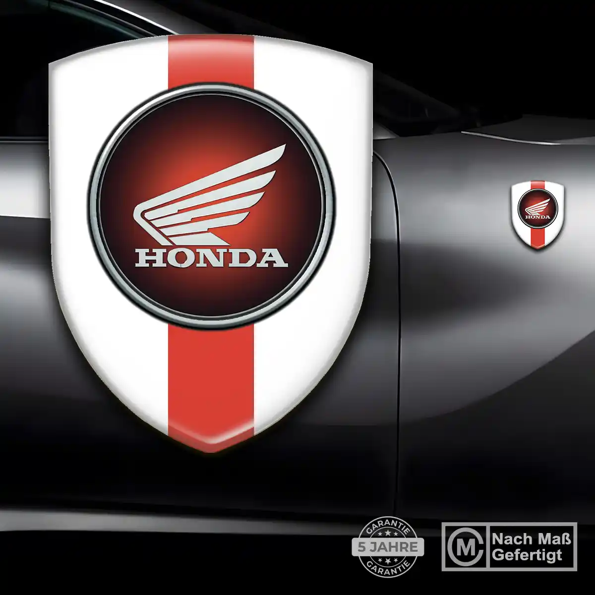 Honda Emblem Wappen Tuningfahrzeug