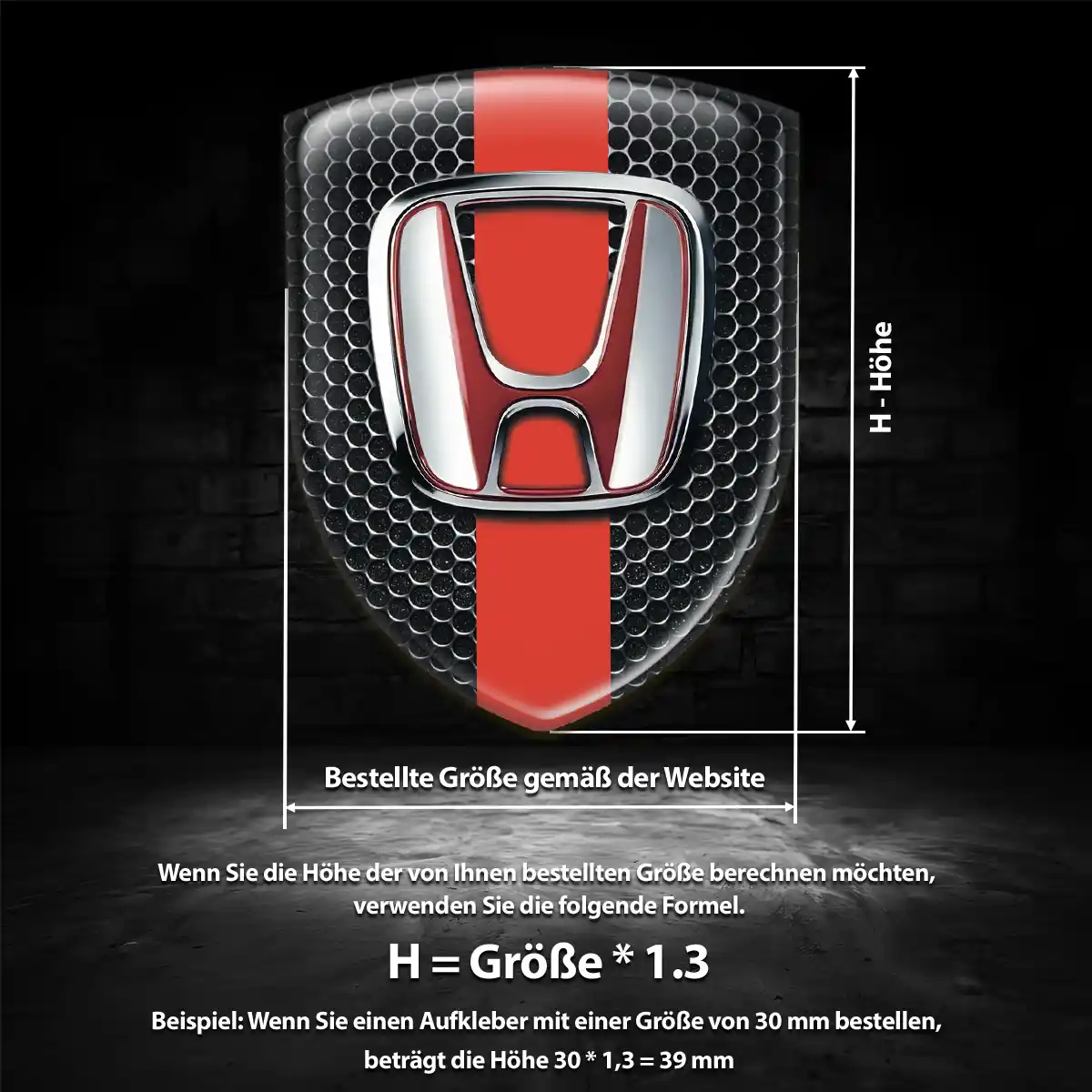 Honda Embleme Auto Interieurdesign