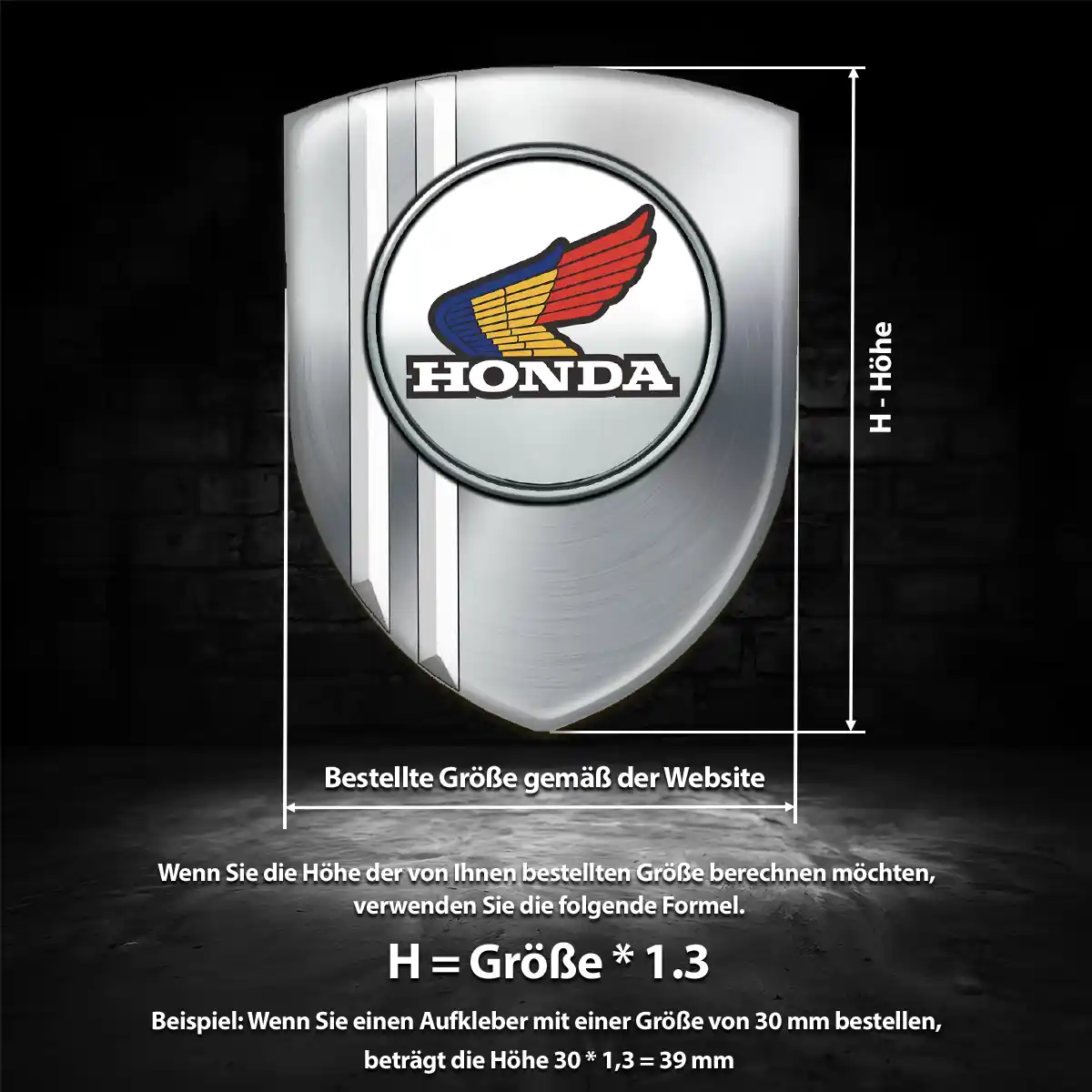 Honda Embleme Auto Luxus-Edition