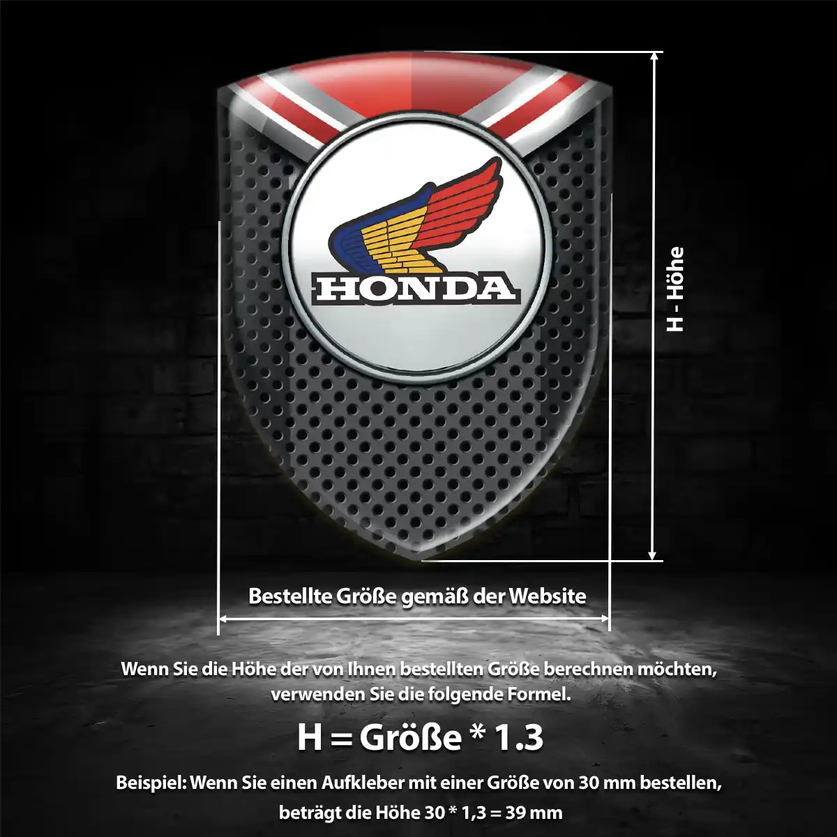 Honda Embleme Auto Modernes Design